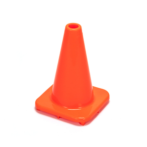CONO DE TRÁFICO DE PVC NARANJA SÓLIDO RC300A-1