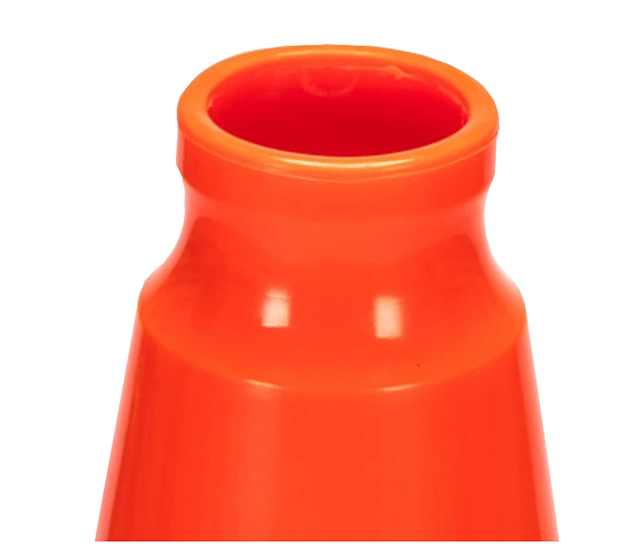 RC900G-2 GRIP CONO DE TRÁFICO DE PVC DE BASE NEGRA DE TRABAJO PESADO 